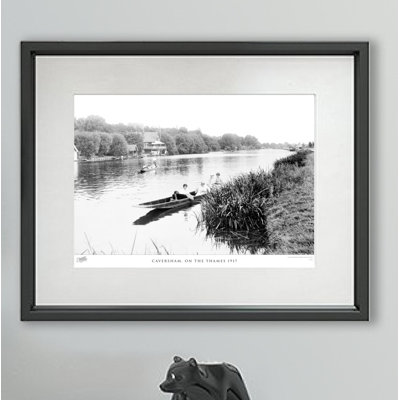 Caversham, On The Thames 1917 - Single Picture Frame Print