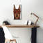 «Doberman portant des lunettes de hipster 2» par Furbaby Affiliates, art mural sur toile-1602041870