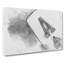 The Ace Of Spades In Abstract - Wrapped Canvas-55340998