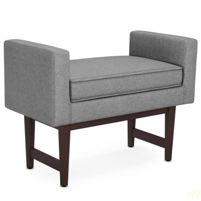 Scott - Small Ottoman Bench Contemporary Multi-Functional Ottoman Bench For Bedroom, Living Room And Entryway