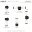 Applique murale en aluminium Sarene-88580171