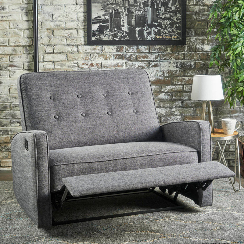 Fauteuil inclinable manuel 47 po de largeur, Gris