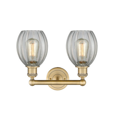 Éclairage pour meuble-lavabo à 2 lumières 14,5 pouces Bolduc