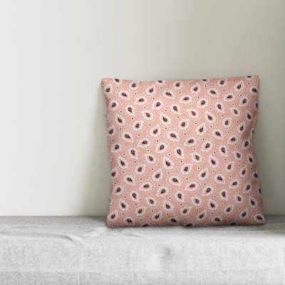 Paisley Square Pillow