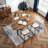 Modern Abstract Kitchen Rug: Ultra Soft Washable Hallway Entryway Carpet Indoor Non Slip Low Pile Floor Mat-295113401