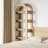 Arched  Display Shelf,5-Tier Bookshelf,Versatile Bookcase