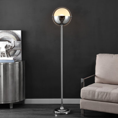 Nasiba 63'' Chrome Novelty Floor Lamp