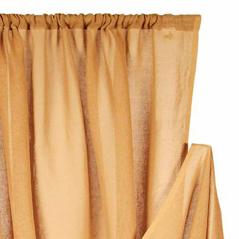 Rideau simple en coton Schult, l 45 po x L 40 po