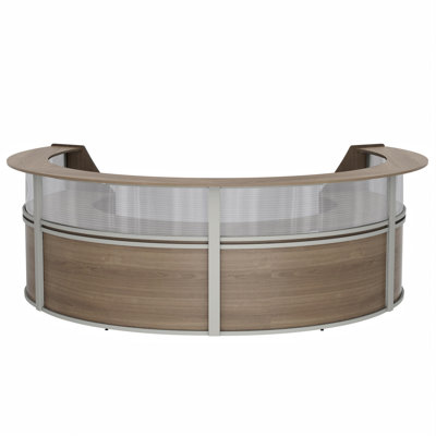Pedraza U-Shaped Synthetic Laminate Reception Desk