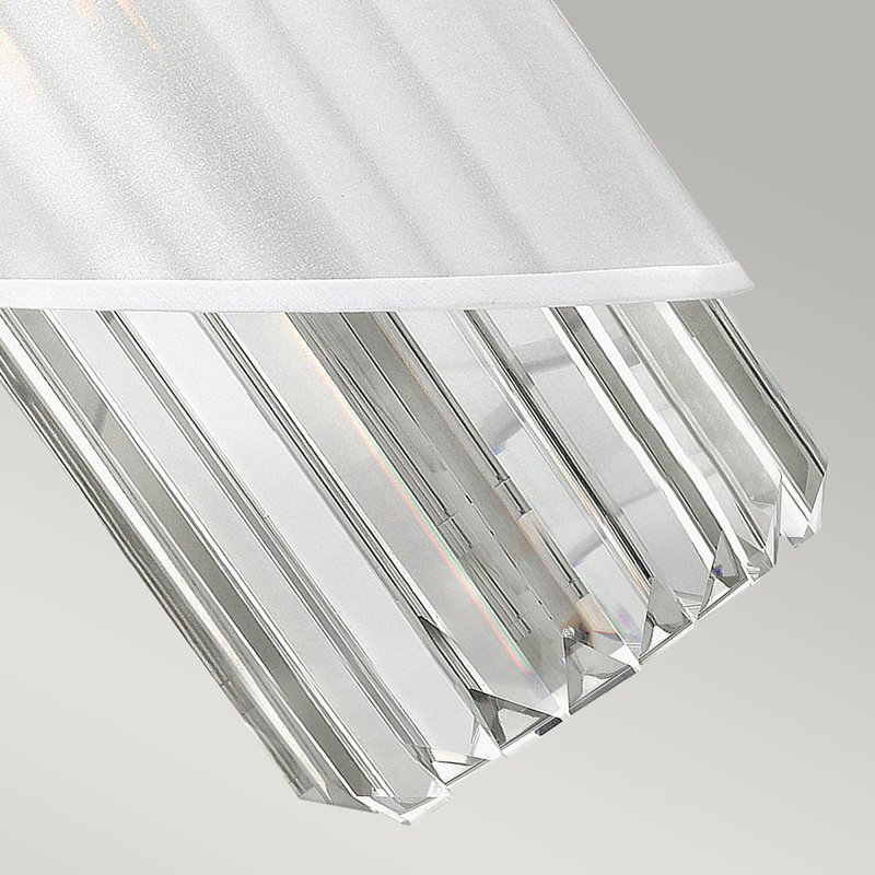 Castle Cary Steel Flush Mounted Sconce