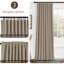 Rideaux 100% occultant en lin texturé et isolant uni pour le salon (50 po de largeur, ensemble de 2)-720240555-728812489