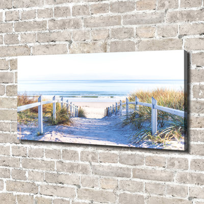 Coastal Dunes - No Frame Print on Canvas