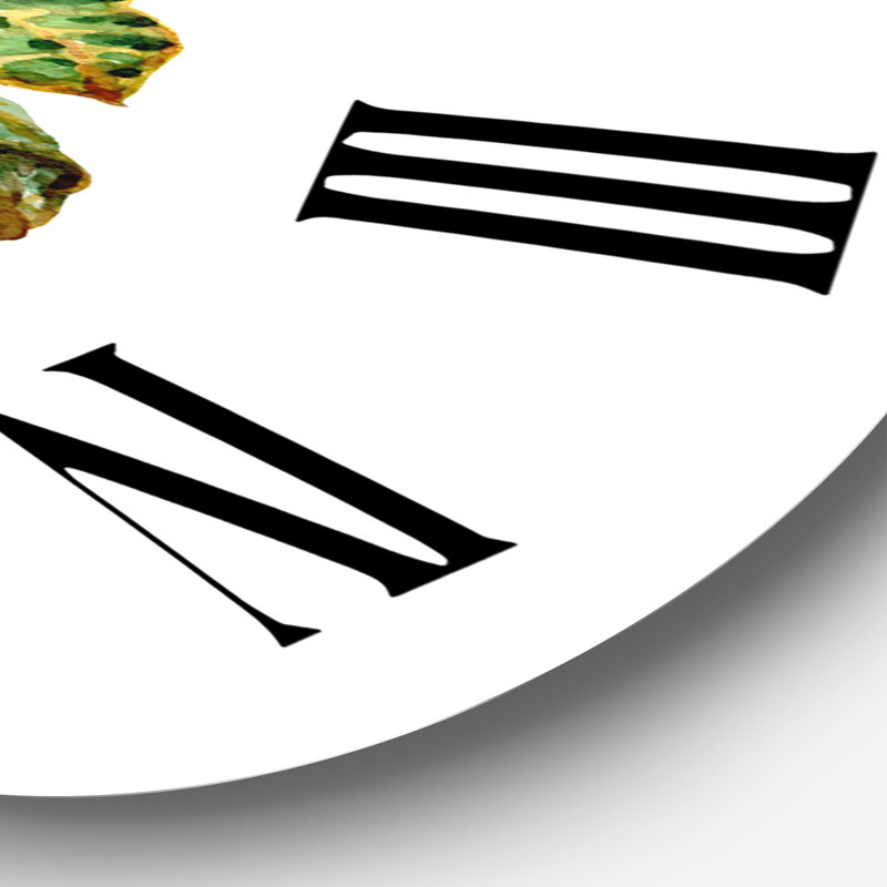 Horloge murale traditionnelle Croton In Clay, Grand