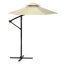 Parasol d'extérieur de 9,5 pi avec manivelle bleu marine-116778937
