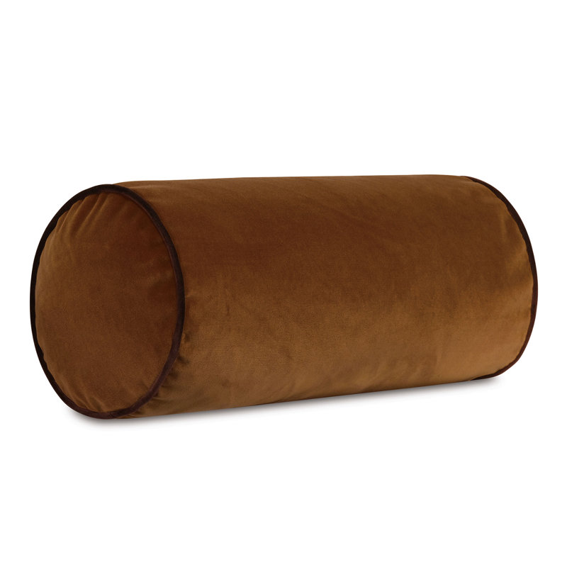 Studio 773 Lifestyle Velvet Bolster Pillow Cover & Insert, Gold