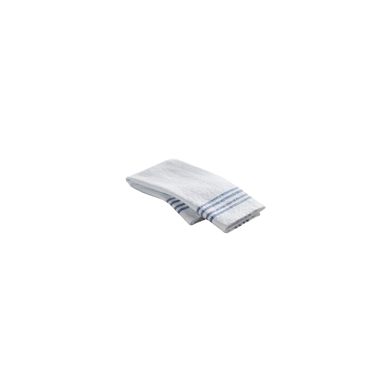 Panna Cotton Striped Square Napkin, Blue
