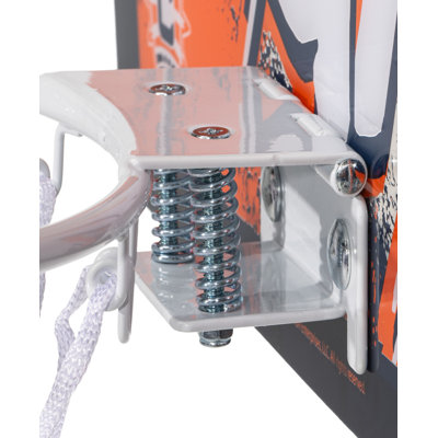Franklin Sports WNBA Connecticut Sun Over The Door Basketball Hoop - Kids Indoor Basketball Hoop With Mini Ball - WNBA Fan Shop Mini Hoop For Bedroom + Office