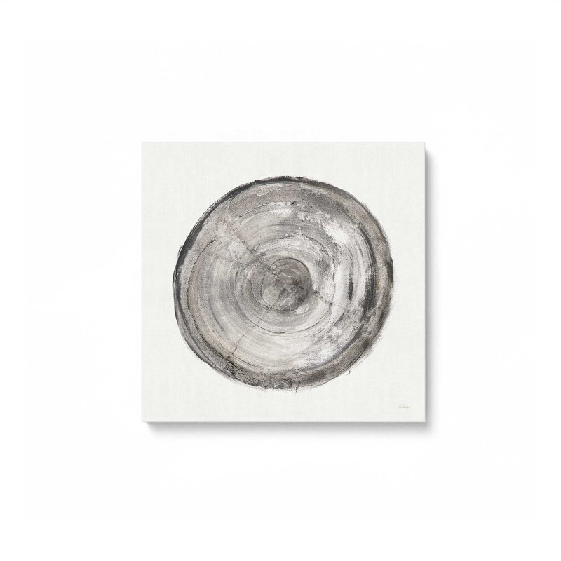 Impression sur toile 24 "x 24" Rings of Time IV, H 16 po x l 16 po x P 1,25 po, Toile tendue