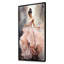 «Rose and White Woman Ballet Solitude III - Abstract Spirals», art mural-630711400-664094255