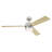Smart Wi-Fi Alexa Ceiling Fan, LED Light, Remote Control 52 Inch, Opal Frosted Glass-106443061-106443063