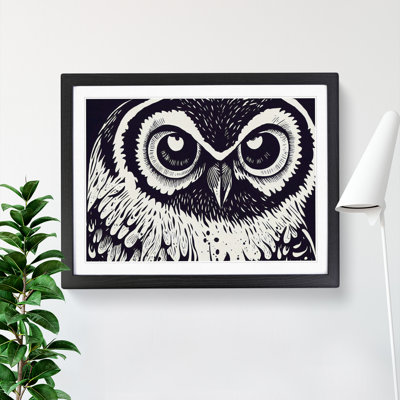 Striking Owl Art Vol.4 - Single Picture Frame Print