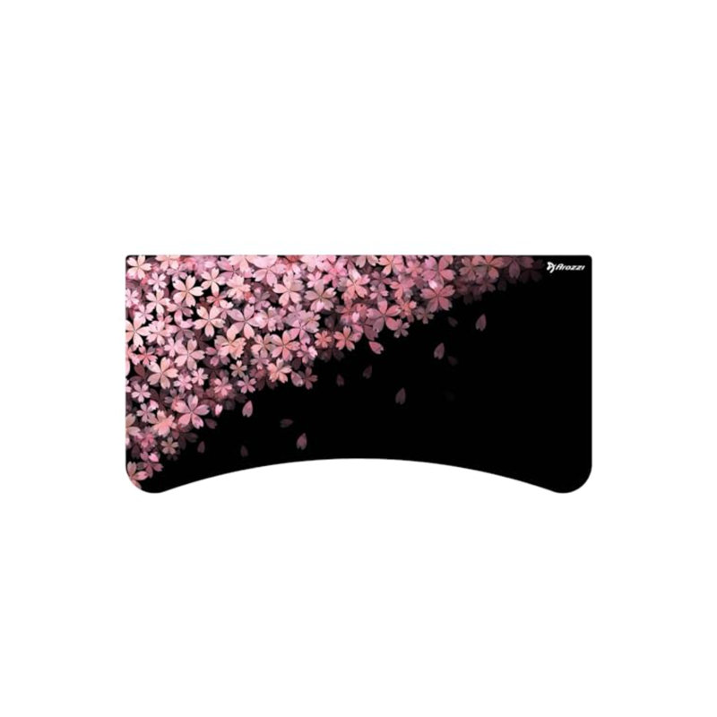 Arena Full-surface, Interchangeable, Water-resistant, And Washable Mouse Pad With Stitched Edges - Flower