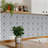 8'' W x 8'' L Vinyl Peel and Stick Field Tile-98269658