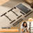 Small Standing Desk Adjustable Height, Mobile Stand Up Desk With Wheels-1057985156