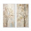 Minimalisme Sycamore beige arbre solitude - ensemble de 2 décorations murales sycomore-1609237011-1609237015