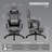 Ergonomic Gaming Chair with Massage Lumbar Support and Footrest — PU Leather Reclining Computer Desk Chair with Pocket Spring Cushion for Adults, Big and Tall Users-2074557244