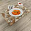 Ensemble de 4 napperons Ambesonne Monstera