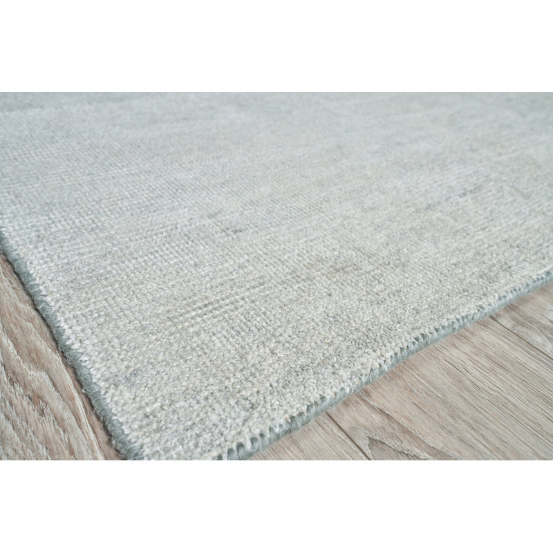Catalina Area Rug in Turquiose, Rectangle 12' x 15', Beige