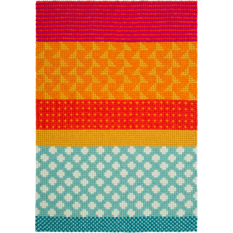 Kerala Geometric Wool Hand Woven 160cm X 230cm Area Rug