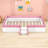 Upholstered Daybed with Guardrails and Stairs-1493688743-1493688740