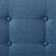 Grand lit plateforme tapissier, cadre de chambre à coucher facile à assembler, bleu foncé-129912289