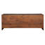Buffet de 62 po de large Belldas, brun automne