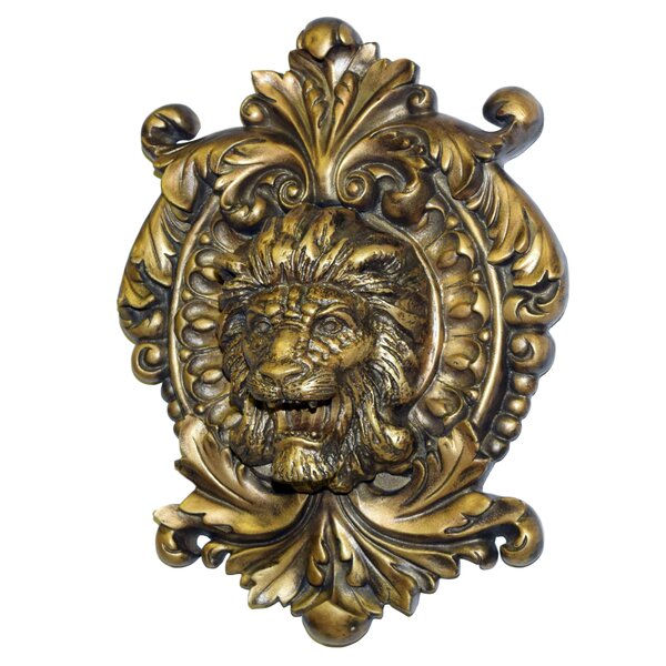 Antique Brass Lion Medallion Wayfair
