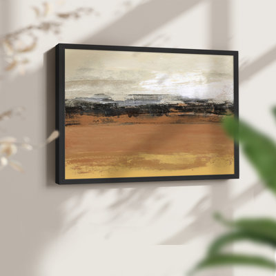 Bridges Ochre I -Framed Print - Restickable