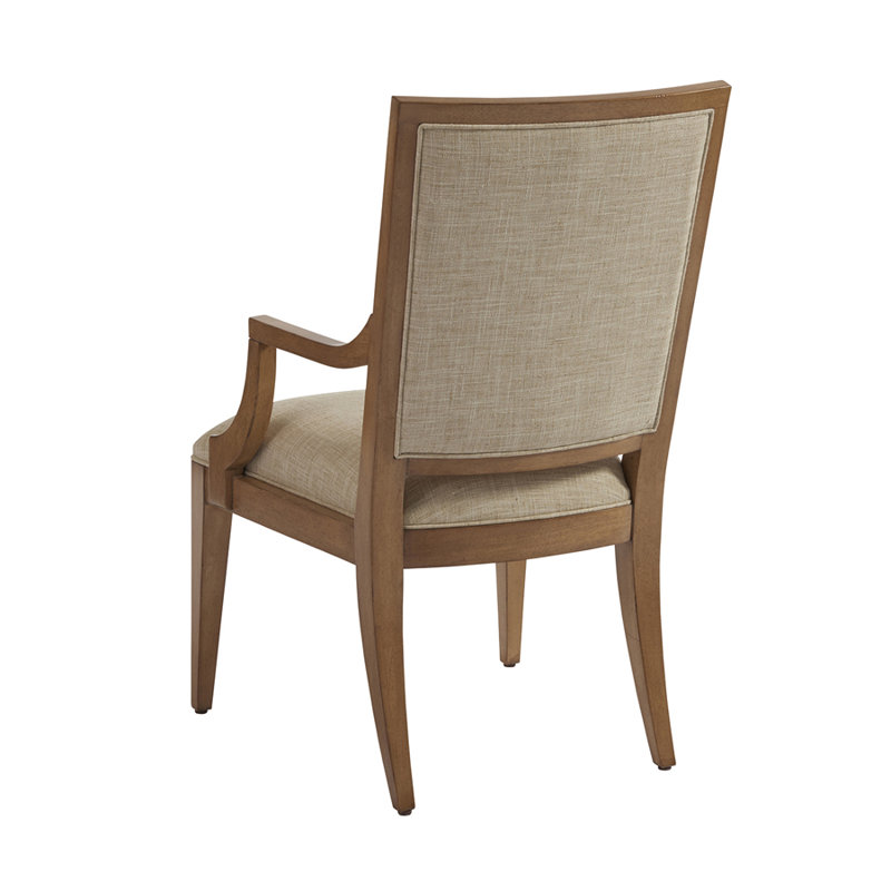 Chaise rembourrée Newport, Polyester beige, Grès