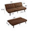 Canapé futon avec dossier réglable-1073419548