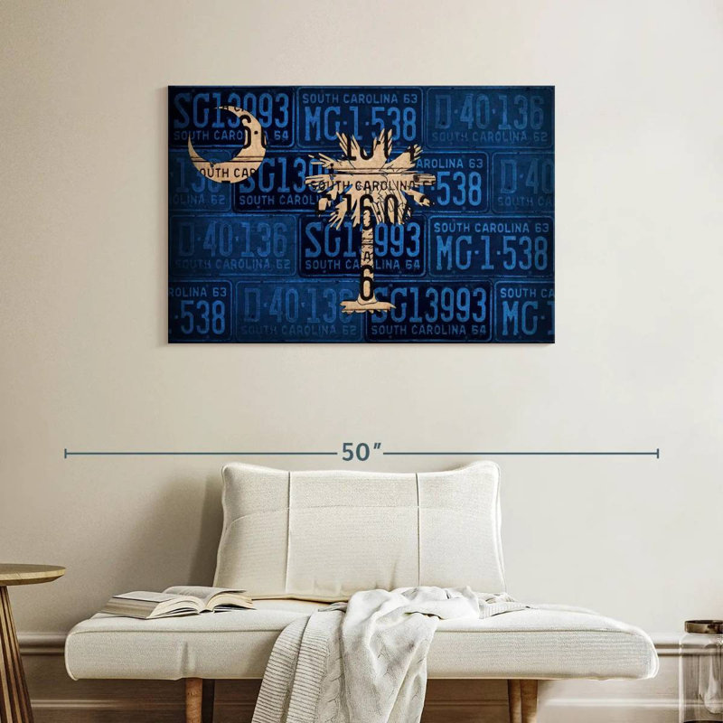 Borges South Carolina State Flag, 26" H x 39" W