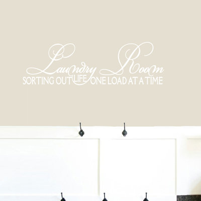 Text & Numbers Non-Wall Damaging Wall Decal
