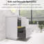Ensemble de meuble-lavabo simple 36 po avec lavabo intégré en résine 36 po Modern-556634142