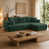 Dark Green Chenille