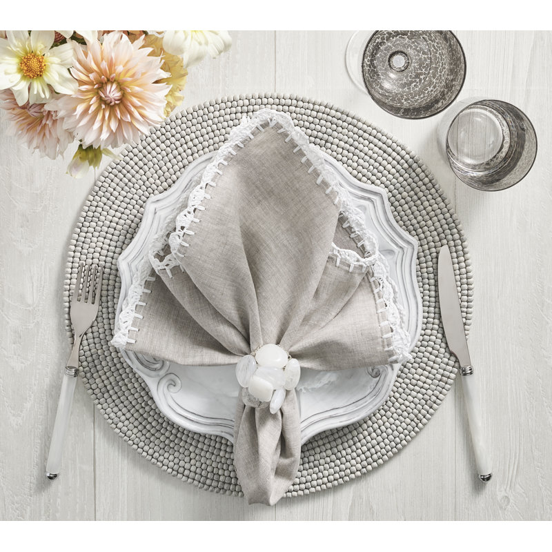 Sea Stone Napkin Ring