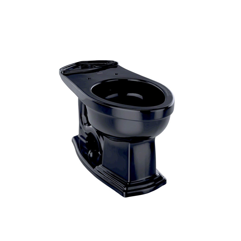 Cuvette de toilette allongée universelle TOTO® Eco Clayton® et Clayton®, ébène, Ébène