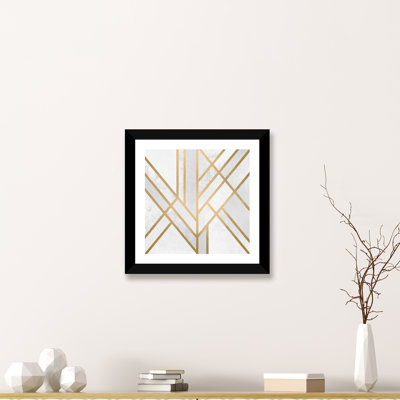 «Art Deco Geometric II» par Elisabeth Fredriksson - impression d'art graphique
