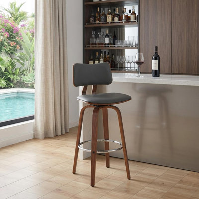 Aylis Swivel Upholstered Counter Stool