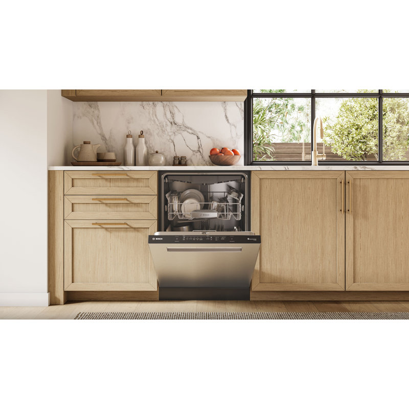 500 Series 24" Pocket Handle Dishwasher, Stainless Steel