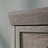 Hutch With Craft Storage, Brown Finish